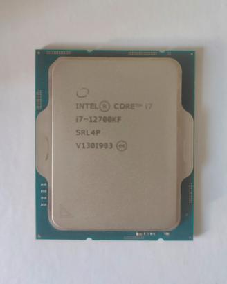 CPU PROCESSORE INTEL I7 12700KF UNLOCKED LGA 1700