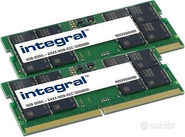 Integral SoDimm 64gb Ram ddr5 2x32gb Nuove laptop