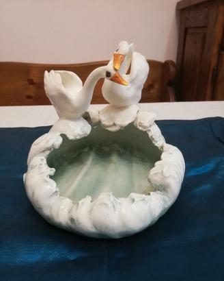 Carlo Mollica ceramica cigni