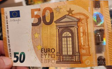 50 euro con ultime 4 cifre seriali uguali