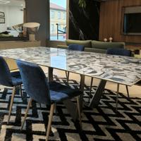 TONIN CASA- TAVOLO REVERSE+ SEDIE