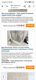 box doccia vasca
