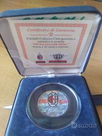 MONETA BOLAFFI MILAN 500 LIRE CARAVELLE
