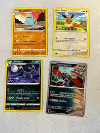 Carte figurine stranger things e pokenon