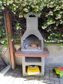 Barbecue in muratura