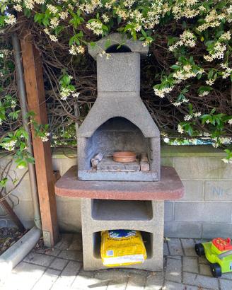 Barbecue in muratura