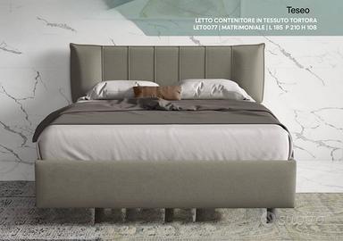 Letto contenitore imbottito