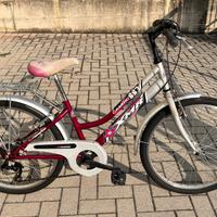 Bicicletta bimba 10/12 anni ruote 24