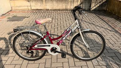 Bicicletta bimba 10/12 anni ruote 24