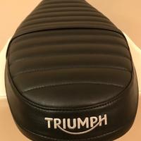Sella pelle nera Triumph Special originale