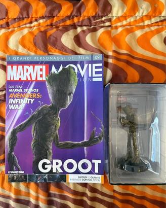 Groot Marvel De Agostini statuina Disney