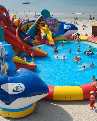 Parco Giochi Gonfiabile Acquatico per Bambini
