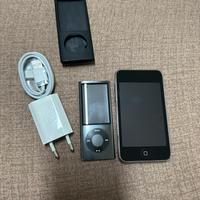 Ipod nano 5 generazione+ipod touch 2 generazione