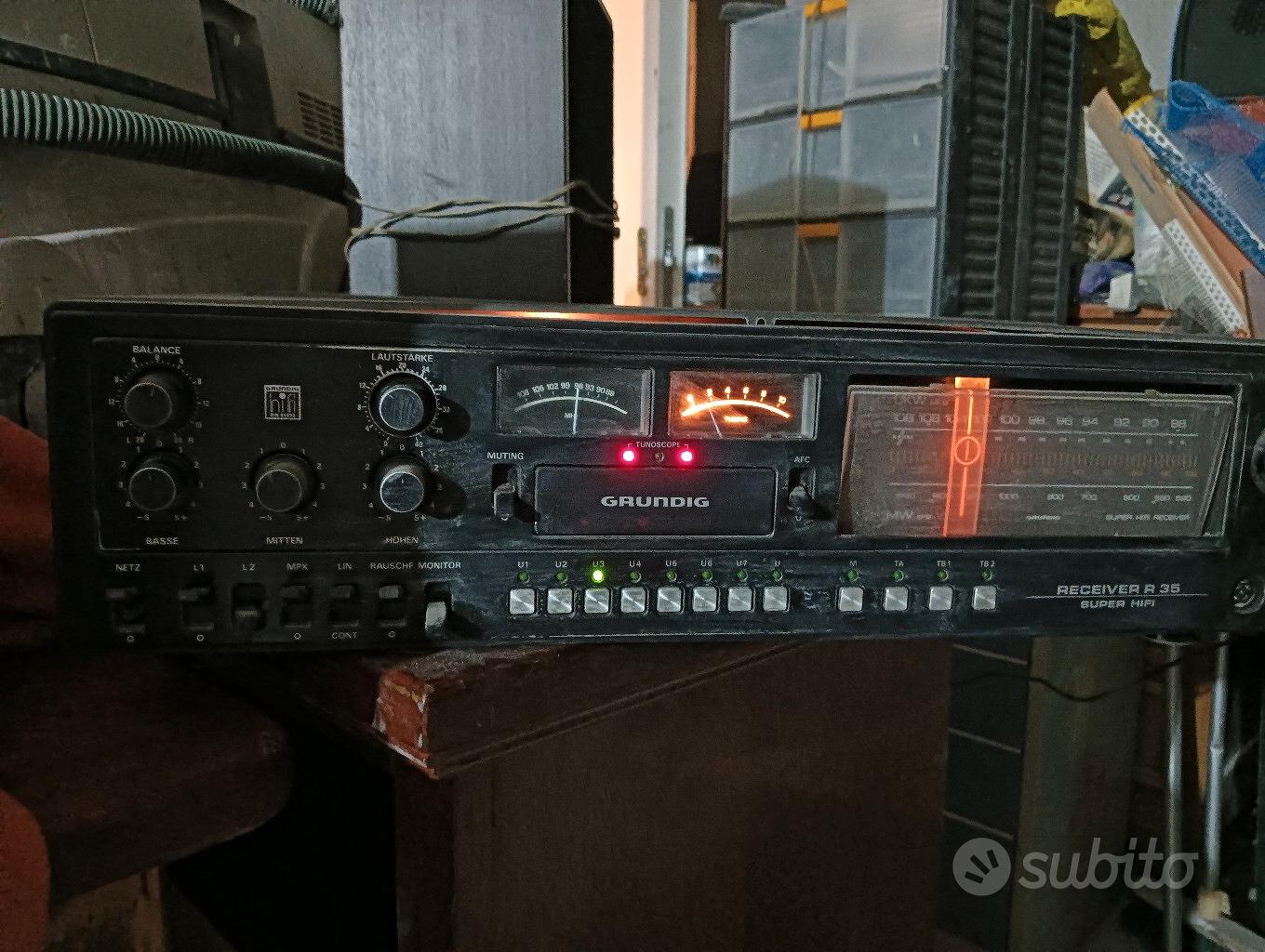 amplificatore Grundig Receiver R35 - Audio/Video In vendita a Varese