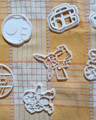 Stampi biscotti forme Pokemon Among US Super Mario