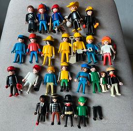 24 personaggi Playmobil vintage