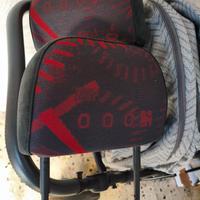 2 Poggiatesta posteriori Lancia Y Elefantino Rosso