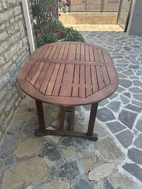 Set  giardino tavolo e sedie