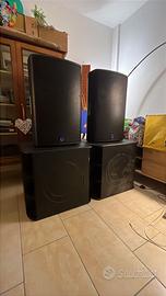 Impianto audio turbosound