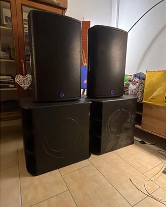 Impianto audio turbosound