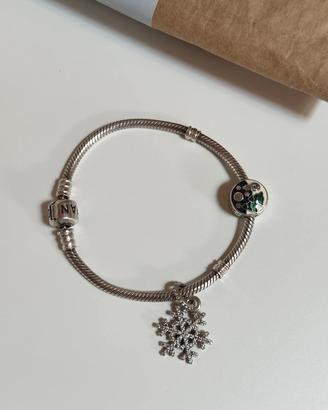 Bracciale Pandora con 2 charm