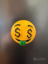 CALAMITA EMOJI IN GESSO CERAMICO DIPINTO A MANO