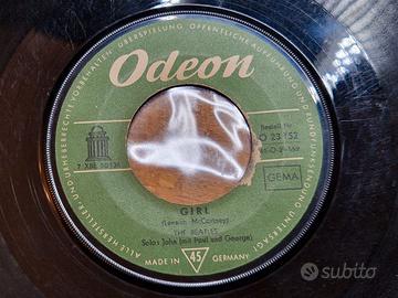 DISCO VINILE 45 GIRI ODEON THE BEATLES
