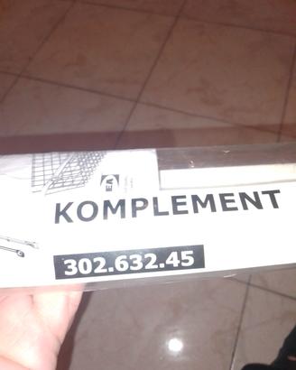 10 binari per cestelli estraibili 