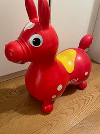 Cavalcabile gonfiabile Rody red horse