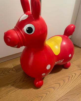 Cavalcabile gonfiabile Rody red horse