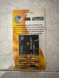Adattatore Cassetta Autoradio -Lettore CD-Jack 3.5