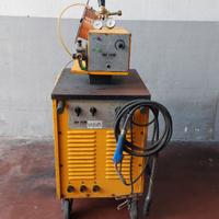 Saldatrice a filo 400ah con carrello estraibile