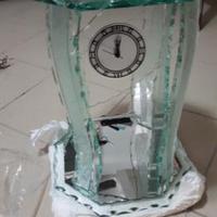 Orologio in cristallo specchio