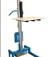 Minielevatore Kaiserkraft, portata 65 kg acciaio