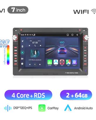 RADIO GPS ANDROID 14 PER SEAT SKODA VOLKSWAGEN VW 