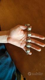 bracciale antico con scarabei egiziani 