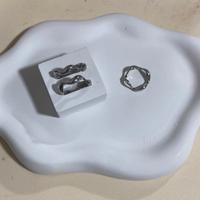 Anelli Minimal inox in acciaio