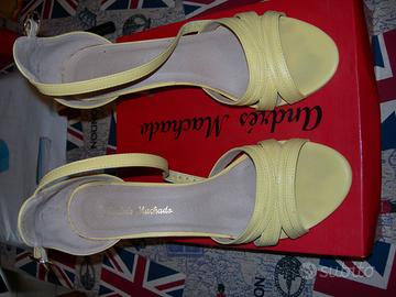 sandalo  donna  43 tacco 13 Andres  Machado