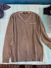 Maglione Nazareno Gabrielli M - Marrone / Rosa