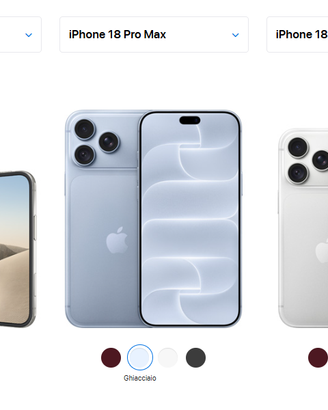 Nuovi iPhone 18 Pro - Pro Max - MacBook