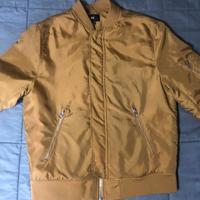 Giacca bomber uomo color oro