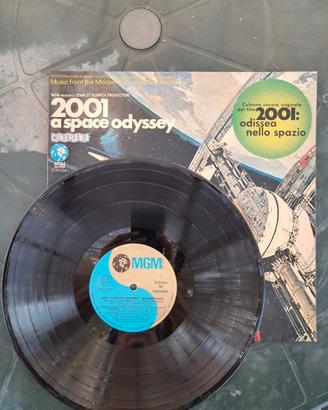 LP 2001 Odissea nello spazio colonna sonora MGM