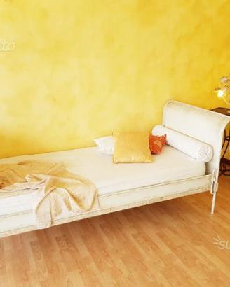 Divano letto in ferro battuto