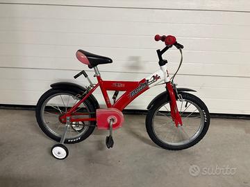 Bici Bicicletta ruote 16 bambino bimbo