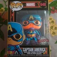 Captain America Funko Pop 648 Special edition nuov