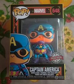 Captain America Funko Pop 648 Special edition nuov