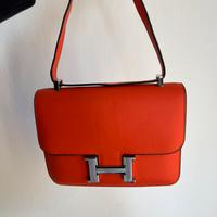 Borsa Constance Hermes Arancione