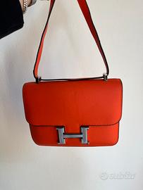 Borsa Constance Hermes Arancione