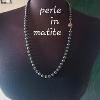 collana perle di matite 