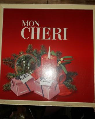 Quadro pubblicitario Mon Cheri